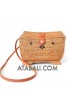 ethnic rattan Ata classic style sling bags handwoven